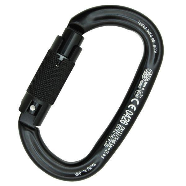 OVALONE ALU AUTO BLOCK Aluminum Carabiner
